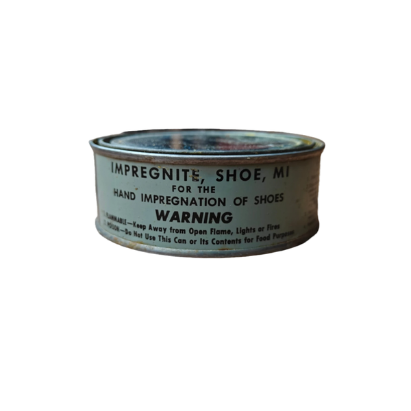 WWII US Shoe Impregnite Tin