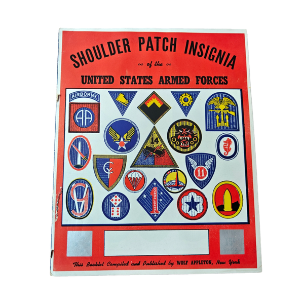 WWII US Booklet Shoulder Patch Insignia