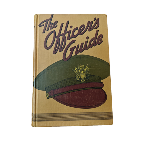 WWII US Book The Officers Guide