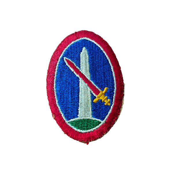WWII US Washington DC Military District Patch