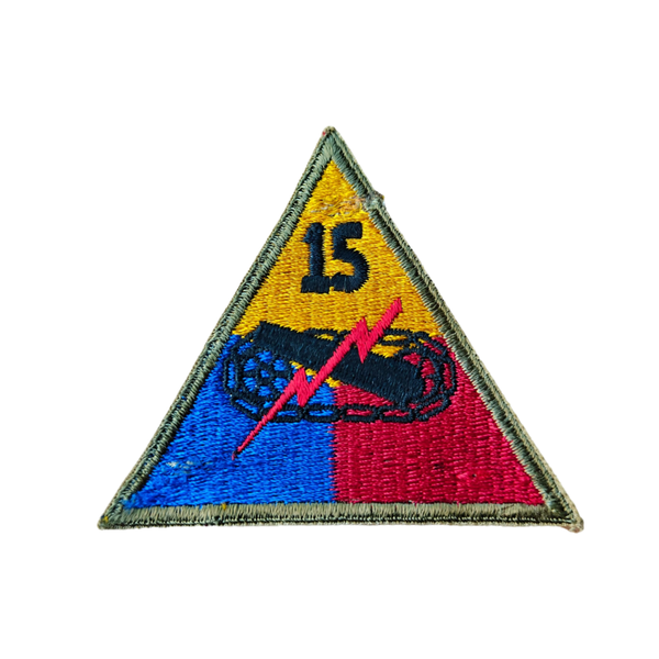 WWII US 15th Armored Infantry Battalion Patch