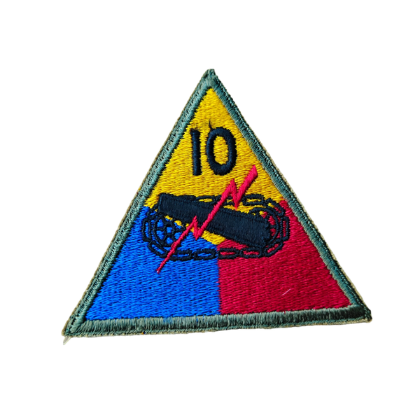 WWII US 10th Armored Division Patch