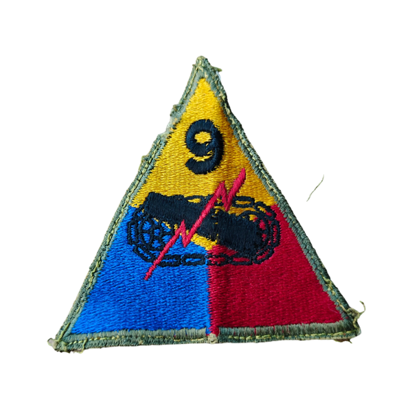 WWII US 9th Armored Division Patch