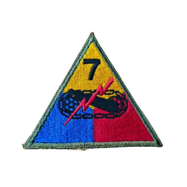 WWII US 7th Armored Division Patch