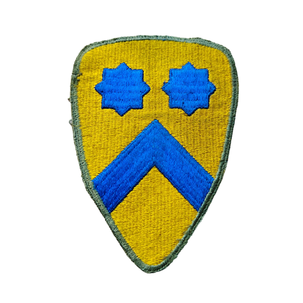 WWII US 2nd Cavalry Division Patch Greenback