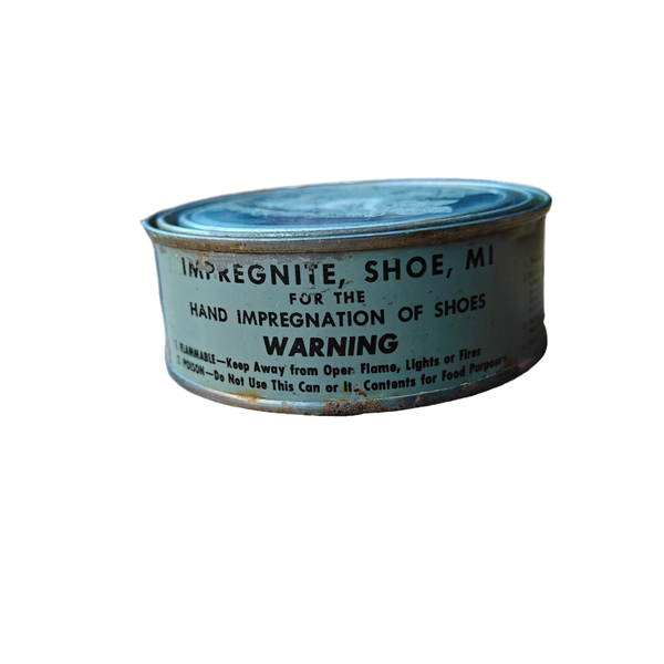 WWII US Shoe Impregnite Tin
