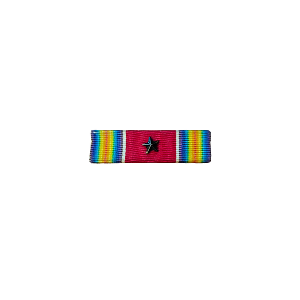 WWII US Ribbon Bar Victory Medal With Star