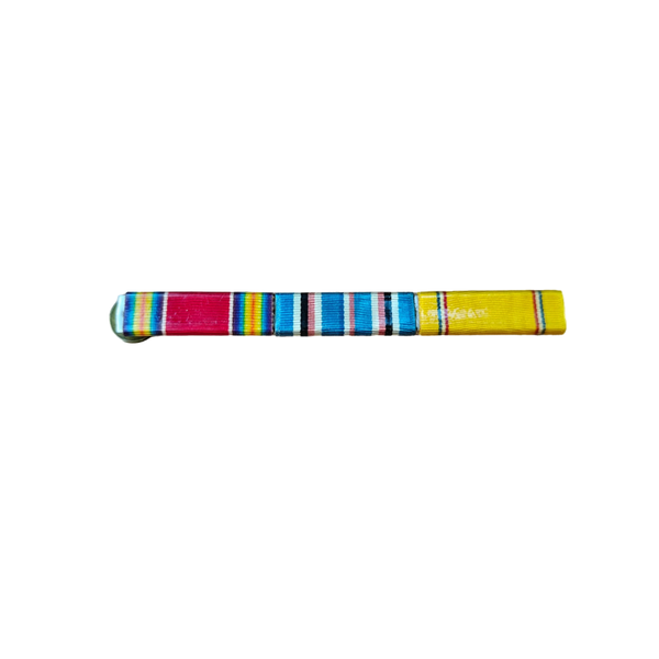 WWII US Ribbon Bar Victory, American Campaign, American Defense Medal