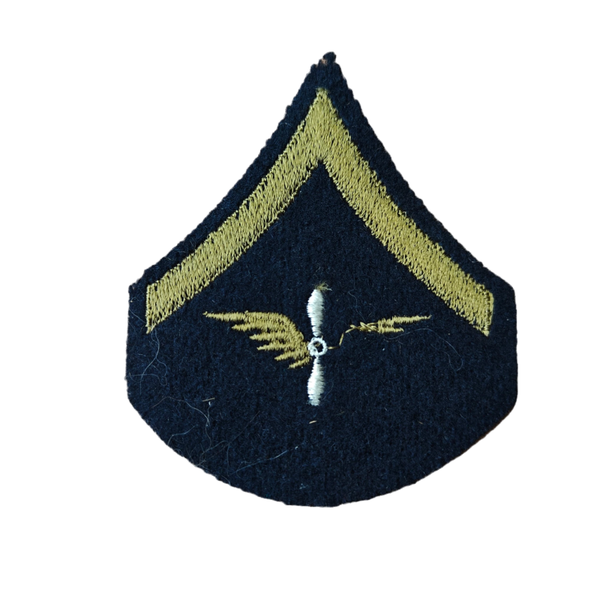 WWII US Private Air Corps Rank Stripe 1
