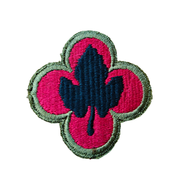 WWII US 43rd Infantry Division Patch OD Border