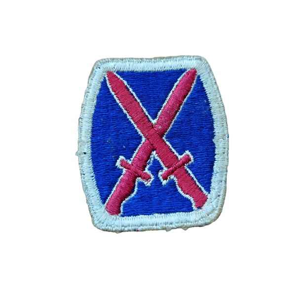 WWII US 10th Mountain Division Patch