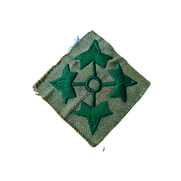 WWII US 4th Infantry Division Patch Theater Made