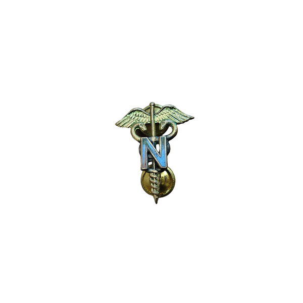 WWII US Collar Pin Nurse