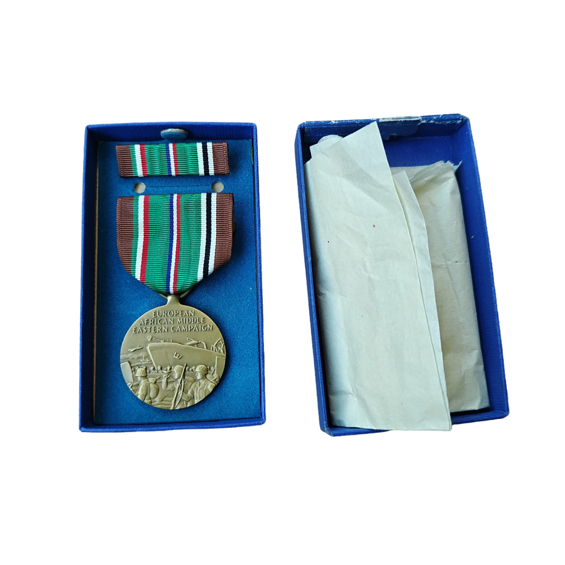 WWII US European/African Campaign Medal In Box
