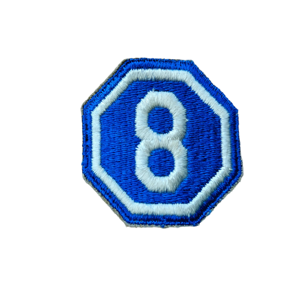 WWII US 8th Army Corps Patch