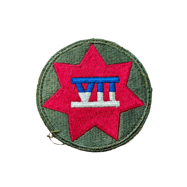WWII US 7th Army Corps Patch