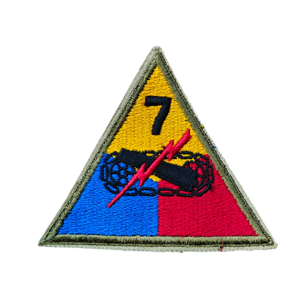 WWII US 7th Armored Division Patch