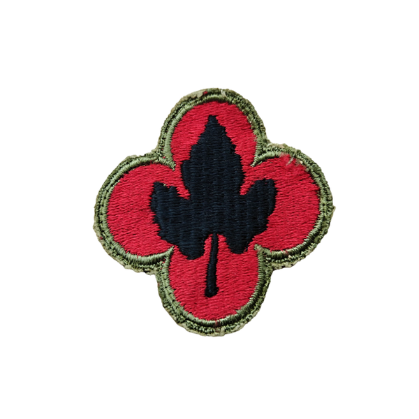 WWII US 43rd Infantry Division Patch Greenback
