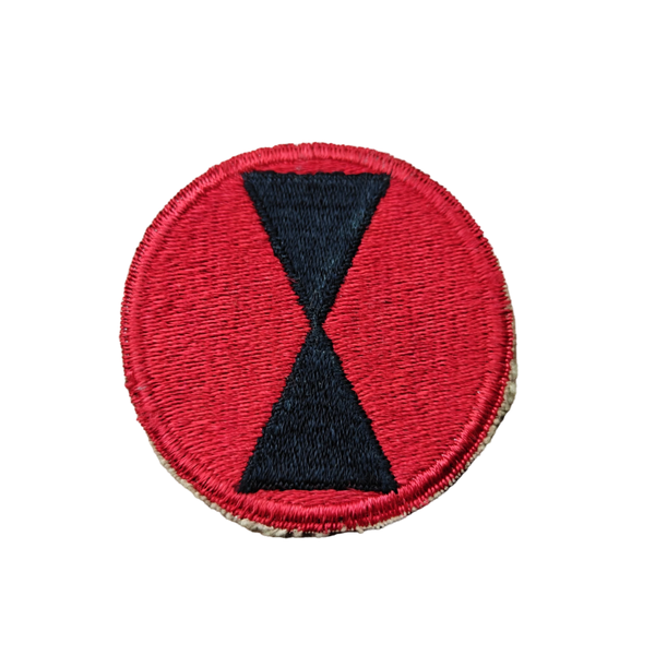WWII US 7th Infantry Division Patch