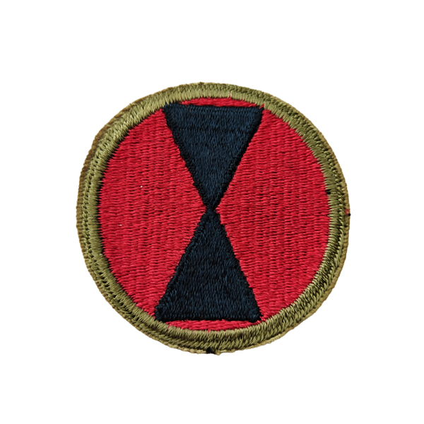 WWII US 7th Infantry Division Patch