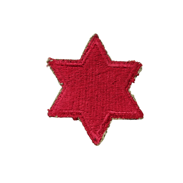 WWII US 6th Infantry Division Patch