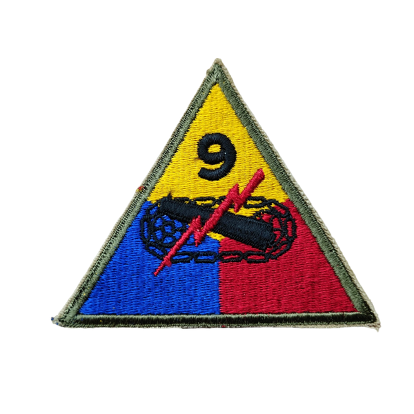 WWII US 9th Armored Division Patch