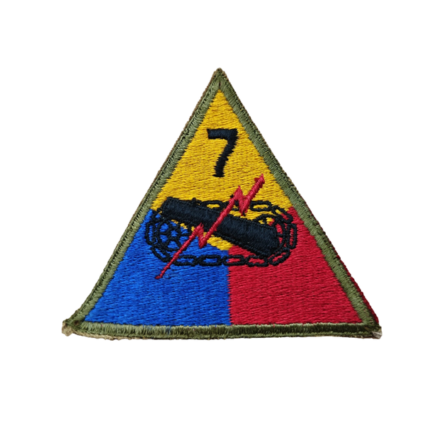 WWII US 7th Armored Division Patch