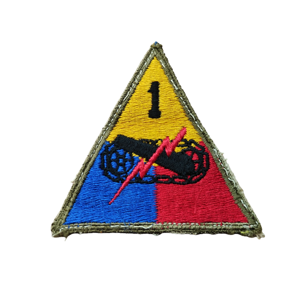 WWII US 1st Armored Division Patch