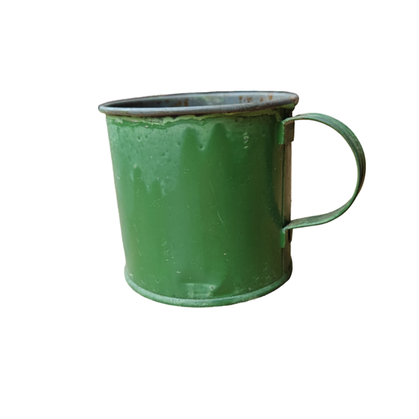 WWII US Ration Tin Cup