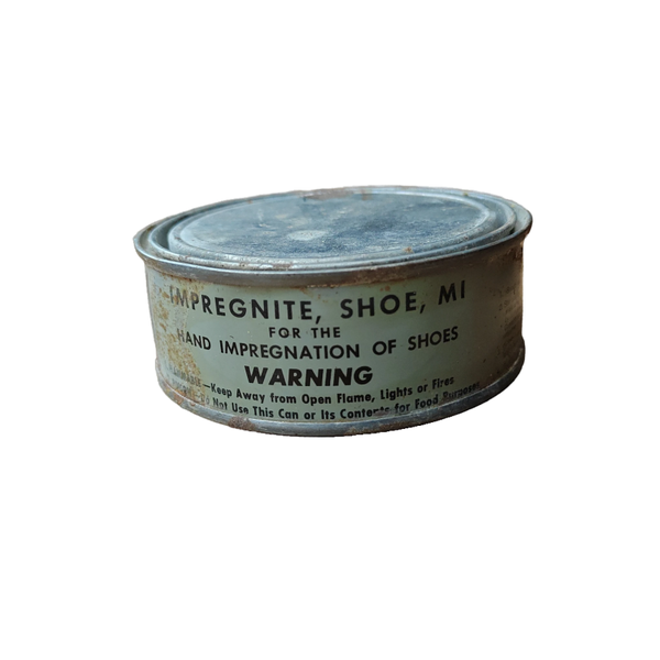 WWII US Shoe Impregnite Tin