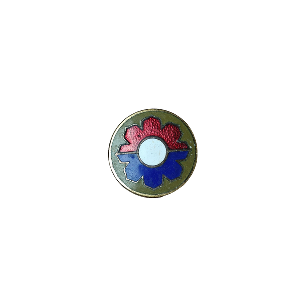 WWII US DUI Pin 9th Infantry Division