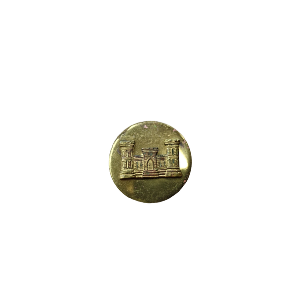 WWII US Collar Disc Engineer Screwback