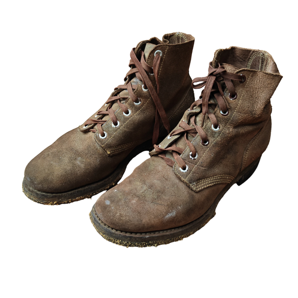 WWII US Rough Out Combat Shoes