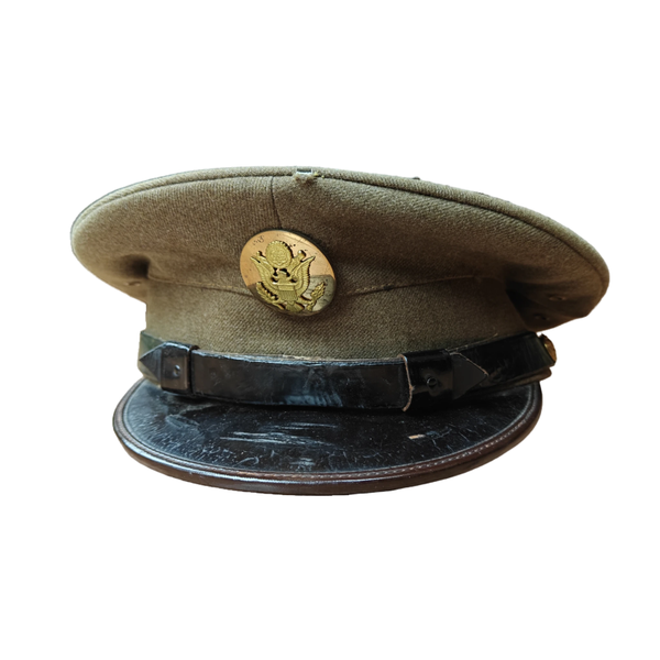 WWII US Wool EM/NCO Visor Cap