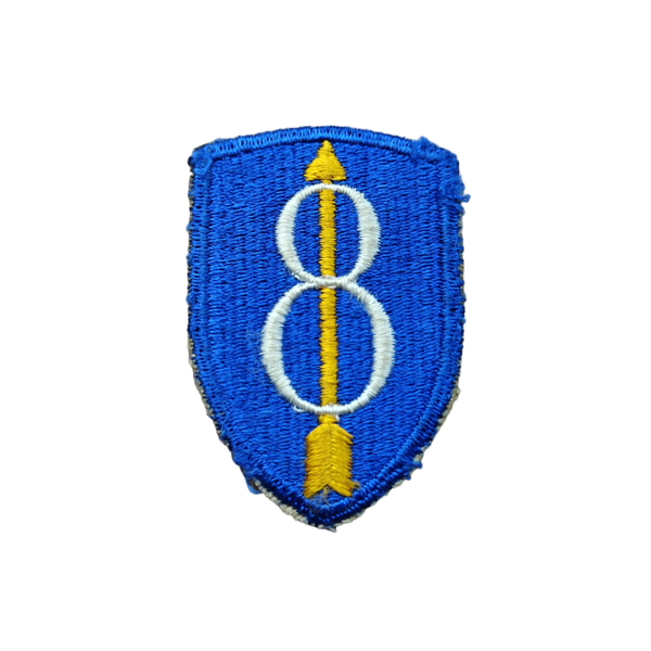 WWII US 8th Infantry Division Patch