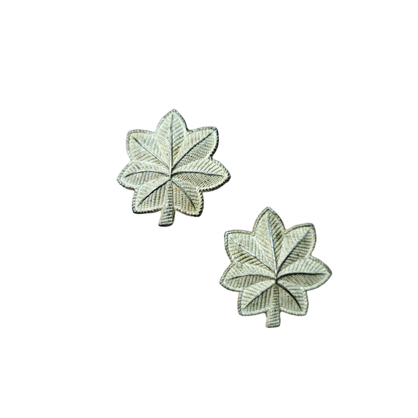 WWII US Lieutenant Colonel Oak Leaf Pin Set