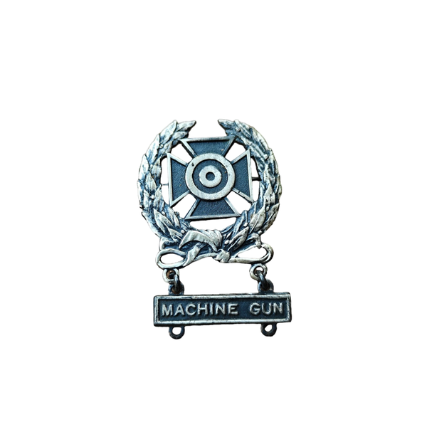 WWII US Marksman Badge Machine Gunner