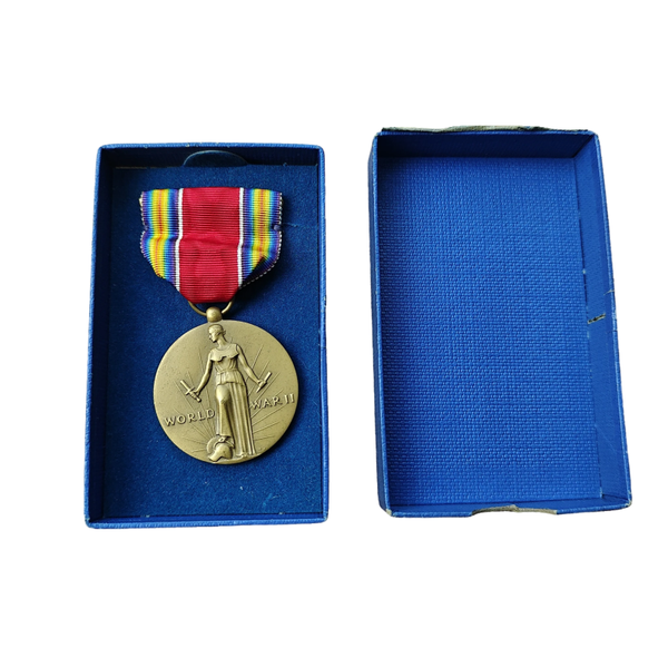 WWII US Victory Medal In Box