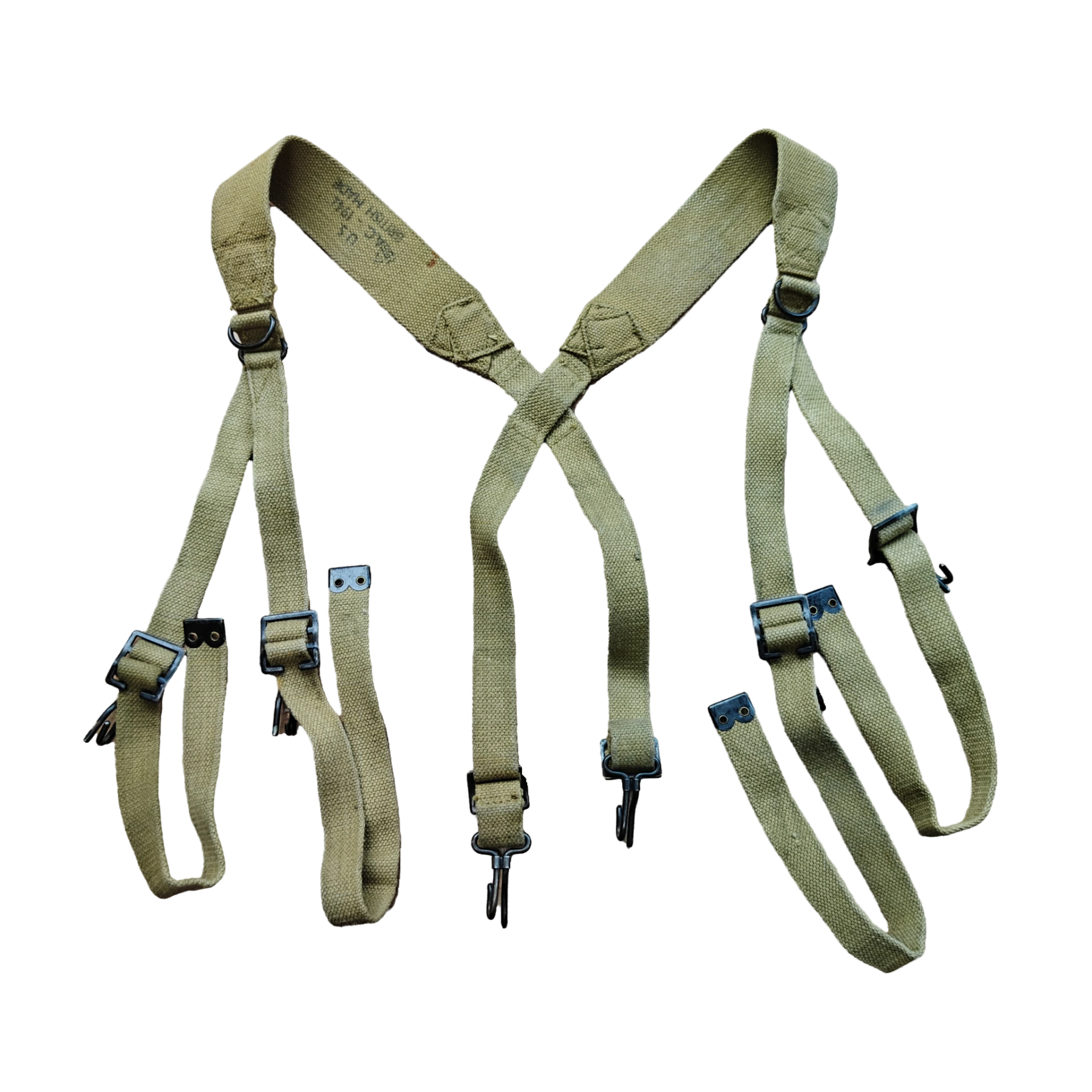 WWII US M-1936 Suspenders British Made