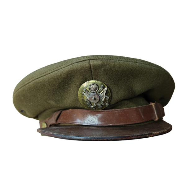 WWII US Wool EM/NCO Visor Cap