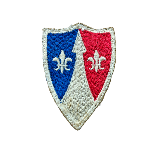 1945 US European Communication Zone Patch French Made