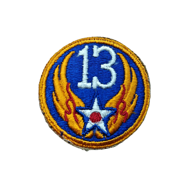WWII USAAF 13th Air Force Patch Blueback