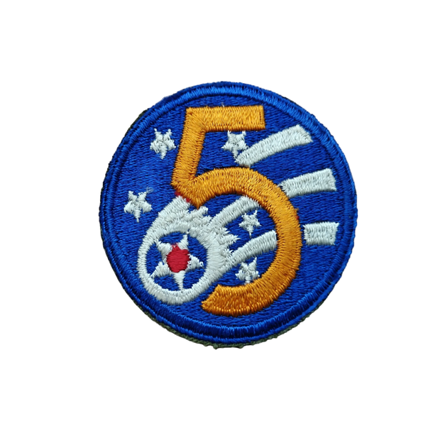 WWII USAAF 5th Air Force Patch