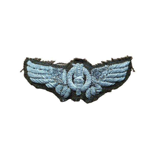 WWII US Bombardier Wing Patch Bullion