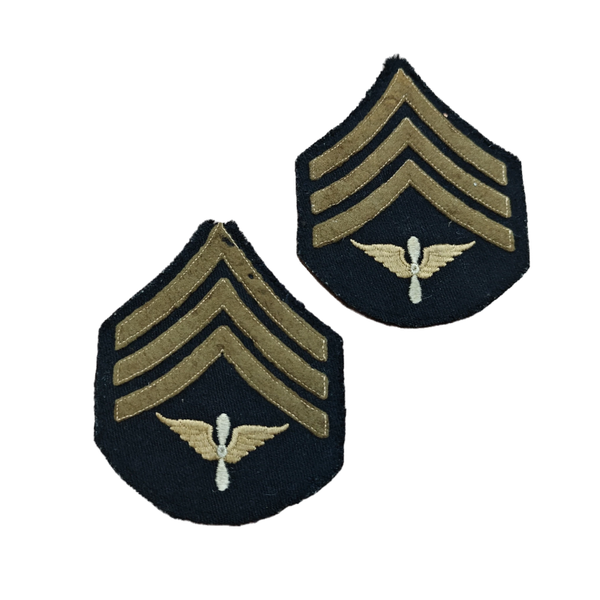WWII US Air Corps Sergeant Rank Stripes
