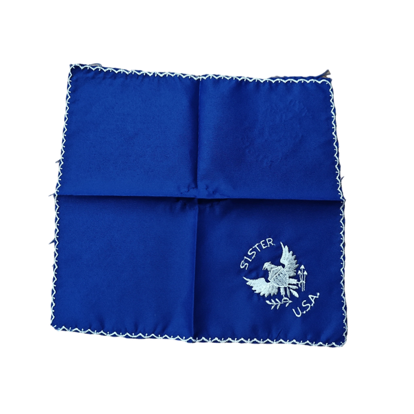 WWII US Sister Sweetheart Handkerchief