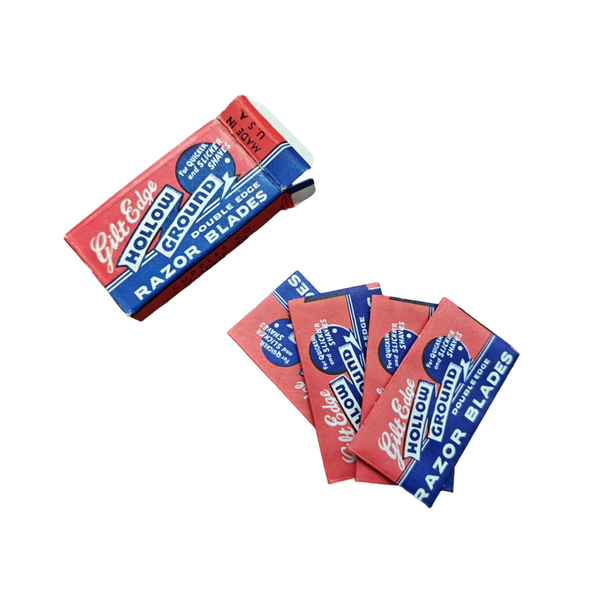 WWII US Razor Blades Hollow Ground