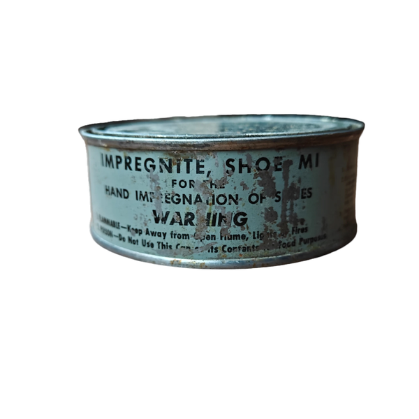WWII US Shoe Impregnite Tin