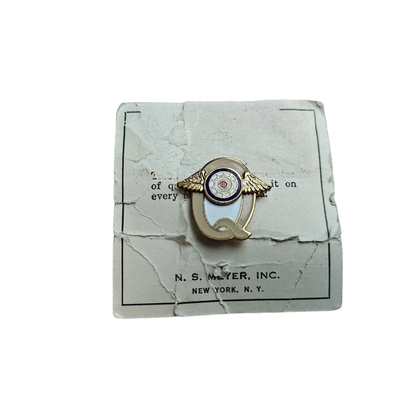 WWII US DUI Pin 116th Quartermaster Regiment