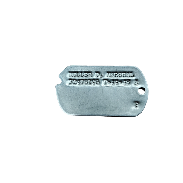 WWII US Dog Tag Air Force Marshal